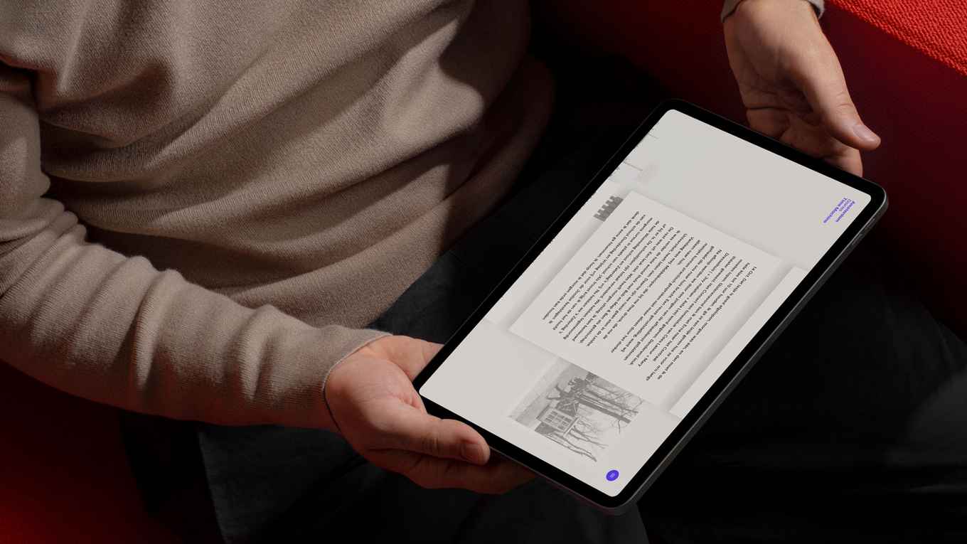 Amsterdam Diaries Time Machine (beeld: Total Design)